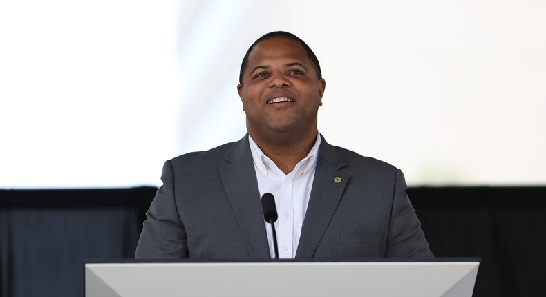 Dallas Mayor Eric Johnson.Omar Vega/Getty Images