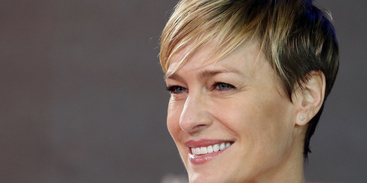 Aktorka Robin Wright zagrała m.in. w serialu "House of Cards"