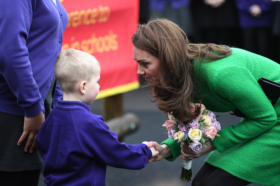 Księżna Kate w wiosennej stylizacji na Children's Mental Health Week