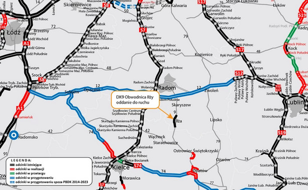 Obwodnica Iłży ułatwi życie kierowcom podróżującym na trasie Radom-Rzeszów. Można ominąć wąski odcinek DK9 oraz nieprzyjemny wjazd do miasta z trudnym zakrętem przed ruinami Zamku Biskupów Krakowskich