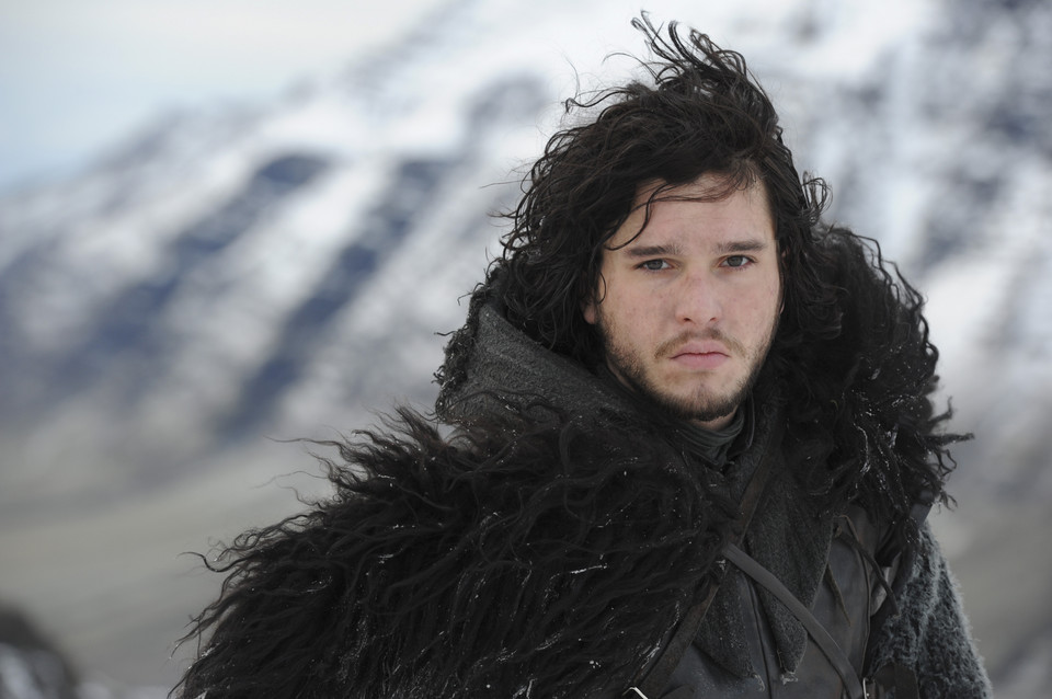 Jon Snow z serialu "Gra o tron"