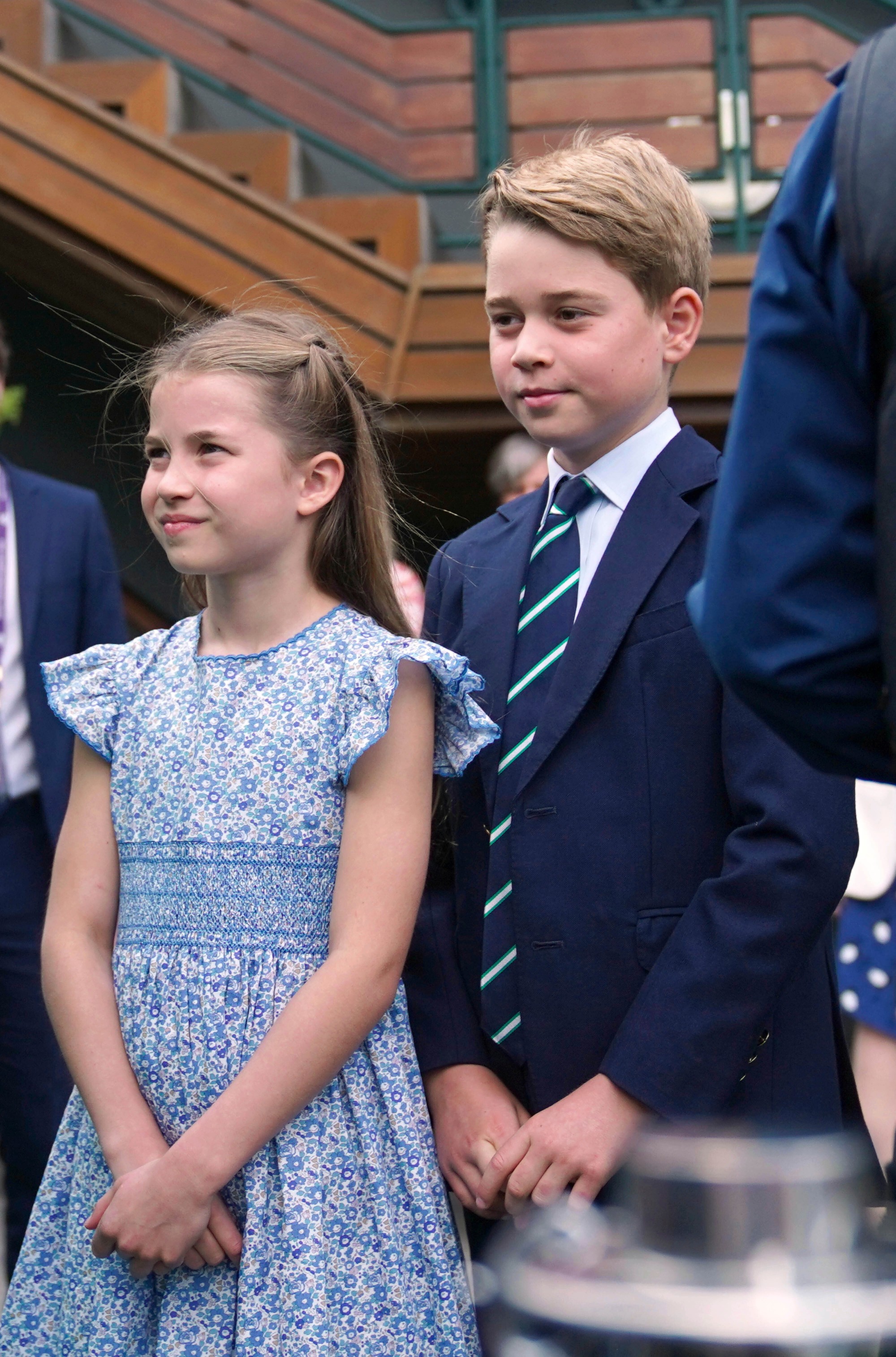 Princezná Charlotte a princ George.
