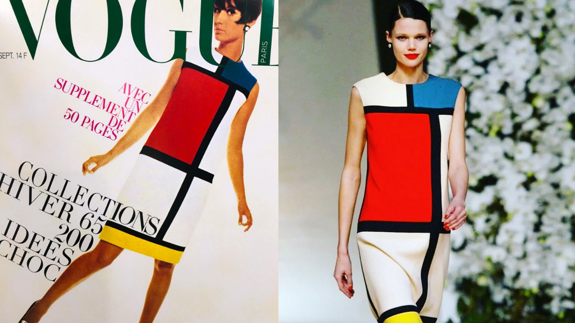 Mondrian šaty, ktoré zmenili pohľad na módu.