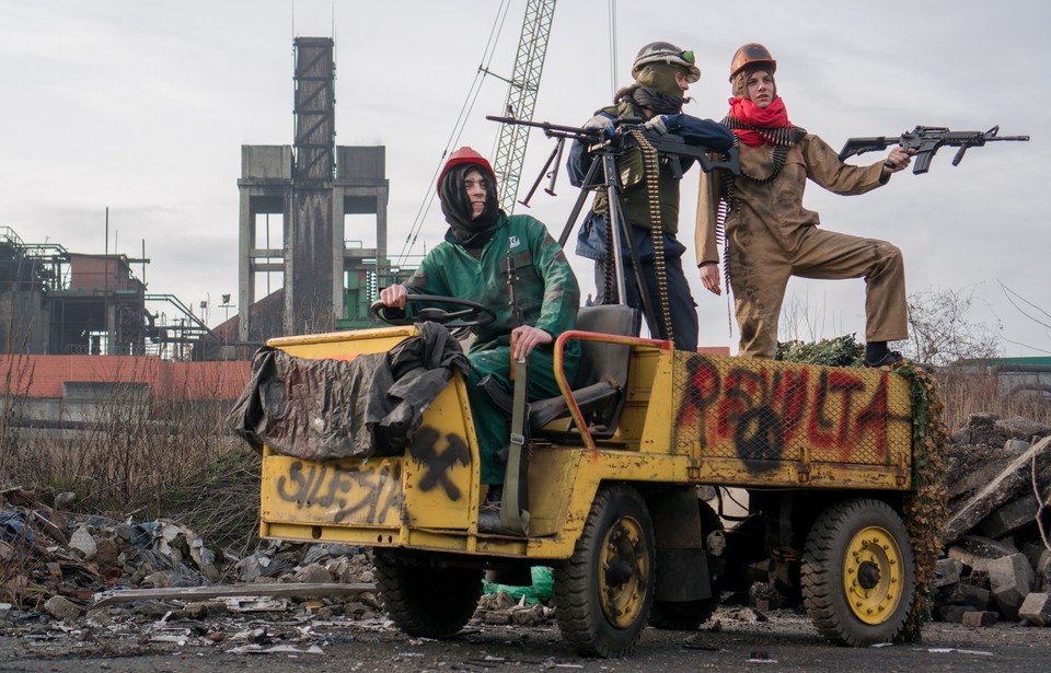 ZABRZE GRZEGORZ KLAMAN SOLIDARITY GUERILLA SESJA