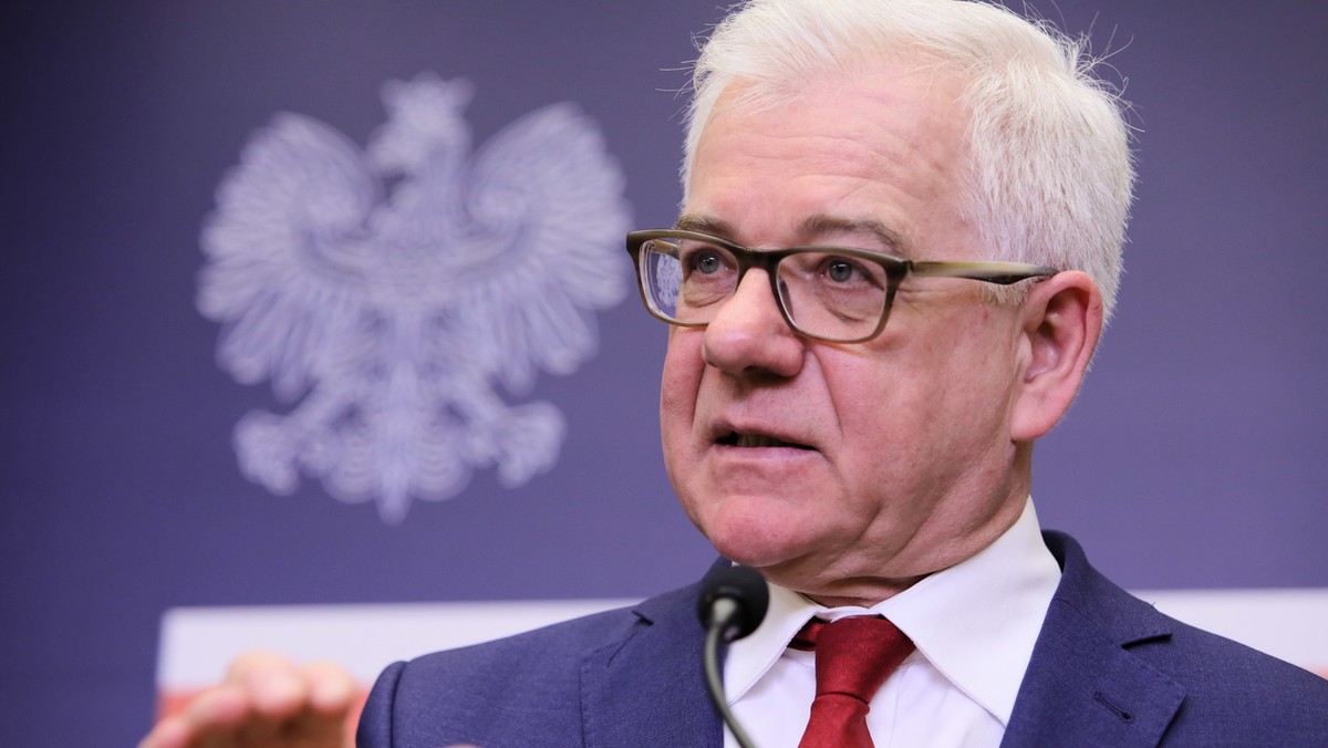 Jacek Czaputowicz o konflikcie Izraela z Palestyną: popieramy pokojowe rozwiązanie