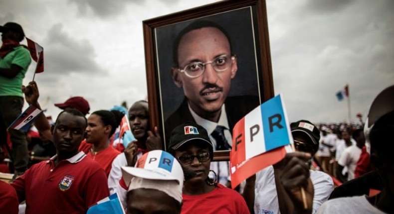 Rwandan President Paul Kagame is widely expected to win a third term in office in a race against little-known candidates