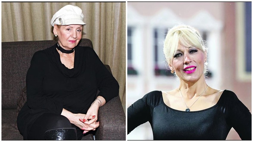 Lepa Lukic i Sandra Perovic