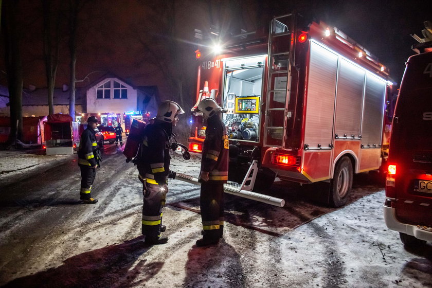 Tragiczny pożar hospicjum w Chojnicach 