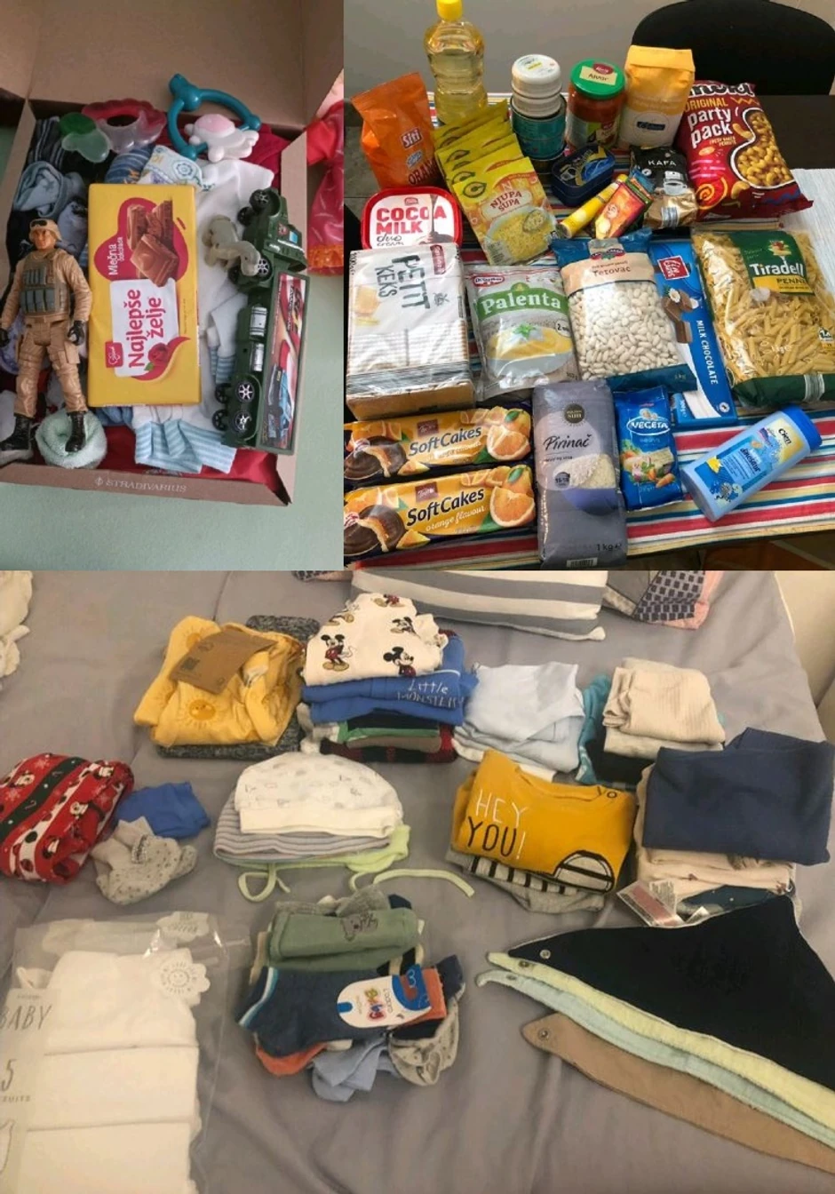 Paketi za bebe i njihove porodice