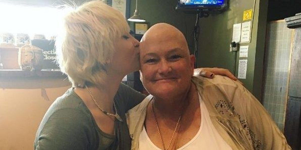 Paris Jackson i Debbie Rowe 