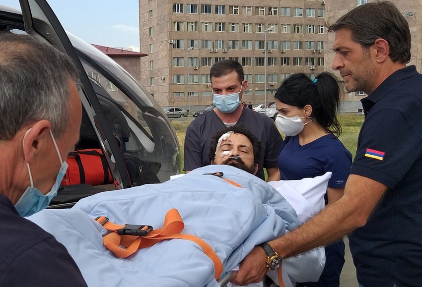 Ranjeni francuski novinar