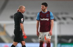 Sędzia, który ukarał Jana Bednarka czerwoną kartką dostaje pogróżki