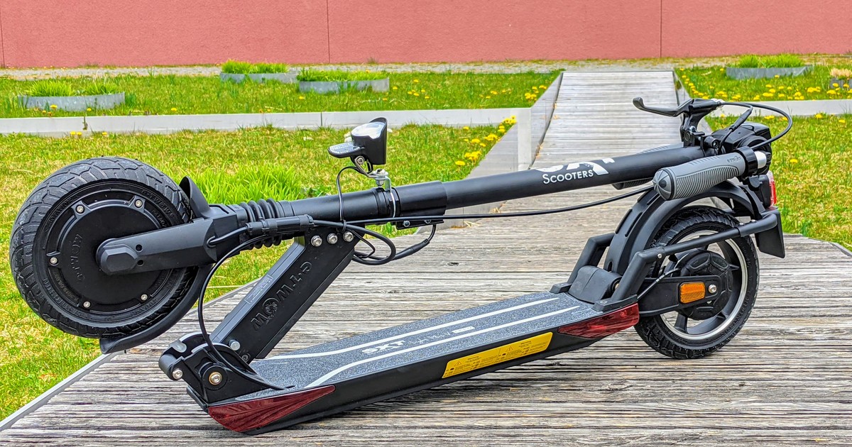 EScooter SXT Light Plus V im Test Flotter KlappZwerg ohne Ständer