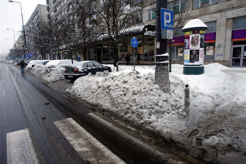 Nie wywiozą śniegu z Warszawy!