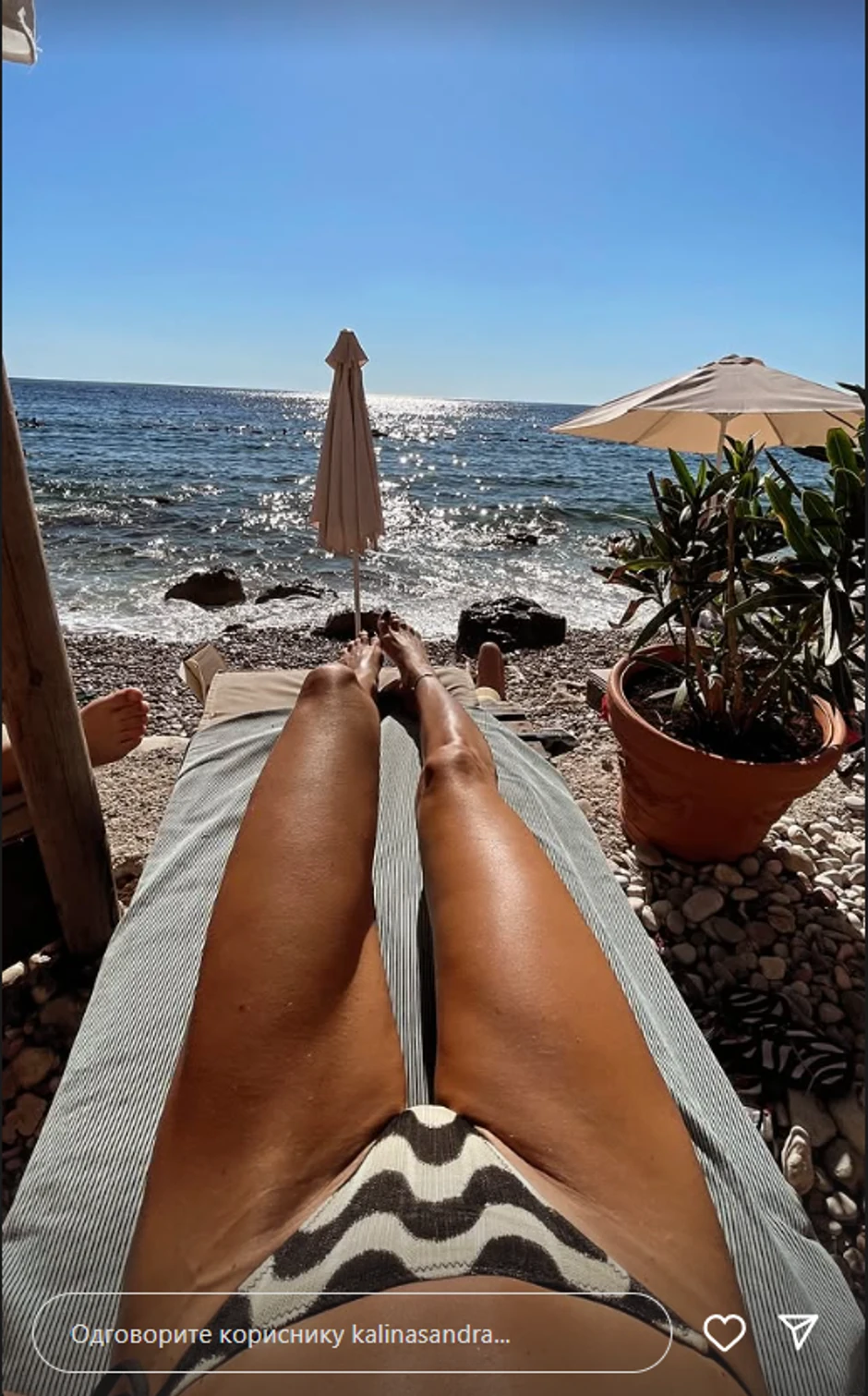 Sandra Kalinić u kupaćem