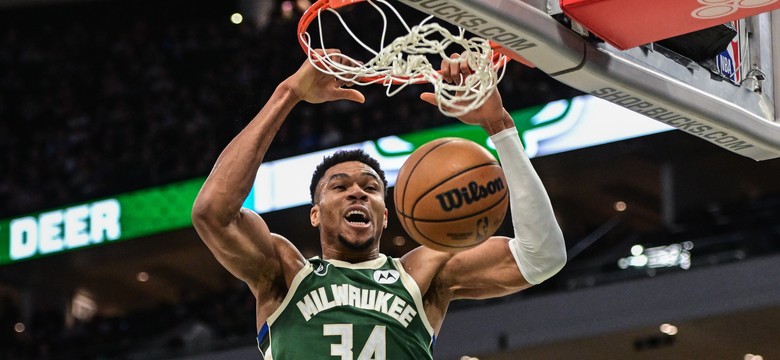 Liga NBA. Nowy rekord kariery Antetokounmpo, zdobył 55 punktów