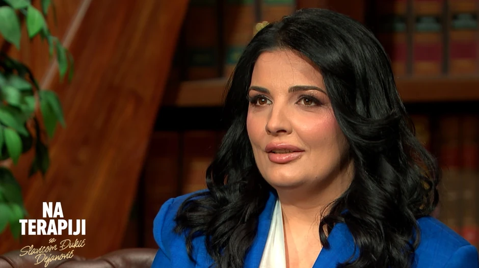 Milena Popović, emisija "Na terapiji sa Slavicom Đukić Dejanović"