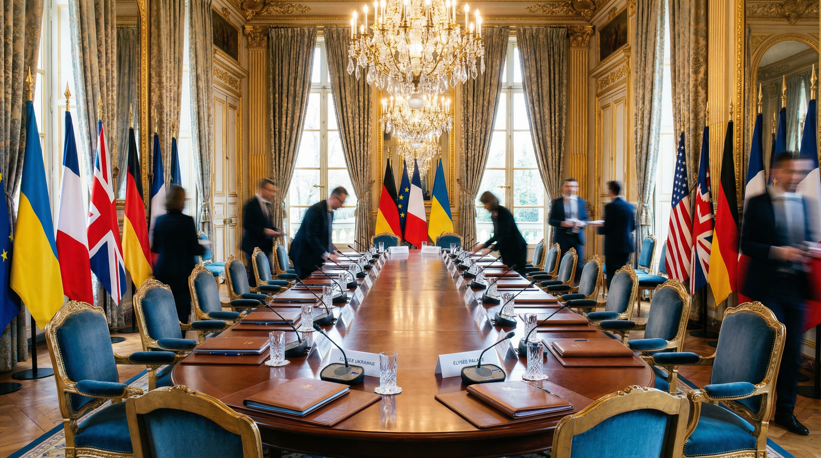 35 pays à Paris planifient une force multinationale pour l'Ukraine