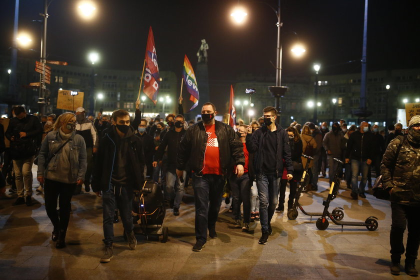 Manifestacja w Łodzi