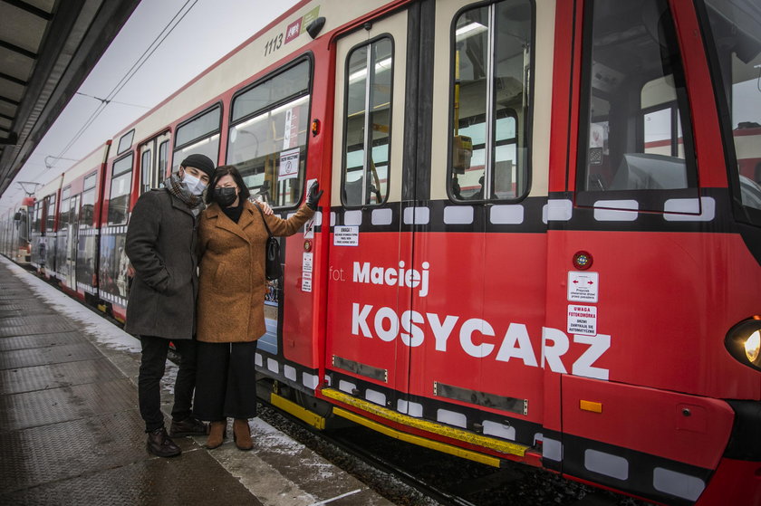 Zbigniew i Maciej Kosycarze  mają w Gdańsku tramwaj swojego imienia.