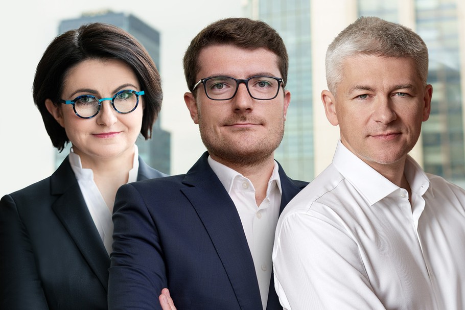 Od lewej: Dorota Korzeniowska, CEO Task4m.com, Michał Chabowski, członek zarządu i partner funduszy Venture Capital z grupy Rubicon Partners oraz Janusz Dziurzyński, Prezes ABSL, BAT Digital Business Solutions