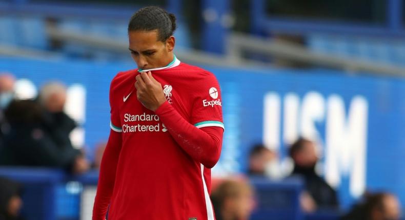 Liverpool's Virgil van Dijk looks set to miss the rest of the season due to a serious knee injury