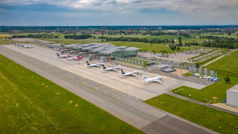 Lotnisko we Wrocławiu (zdjęcie ilustracyjne)
