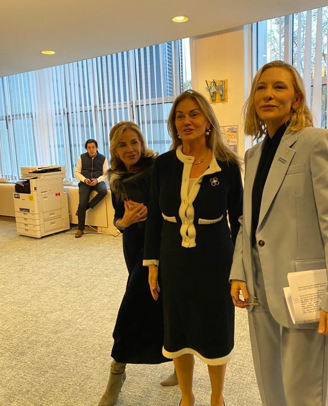 Beňová sa stretla so známou herečkou Cate Blanchett.