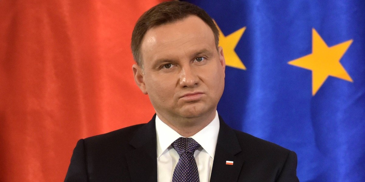 PREZYDENT ANDRZEJ DUDA LAUREATEM NAGRODY IM. LECHA KACZYŃSKIEGO