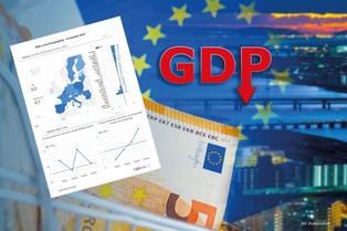 Polska radzi sobie lepiej niż większość krajów UE. Eurostat podał nowe dane o PKB [MAPA]