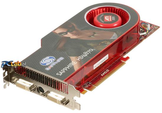 Topowy Radeon HD 4870 z 2008 roku wyposażony był w 256 MB pamięci, zatem procesor miał równoczesny dostęp do całej jej pojemności. 