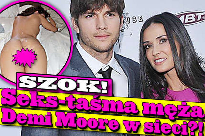 Szok! Seks-taśma męża Demi Moore w sieci?!