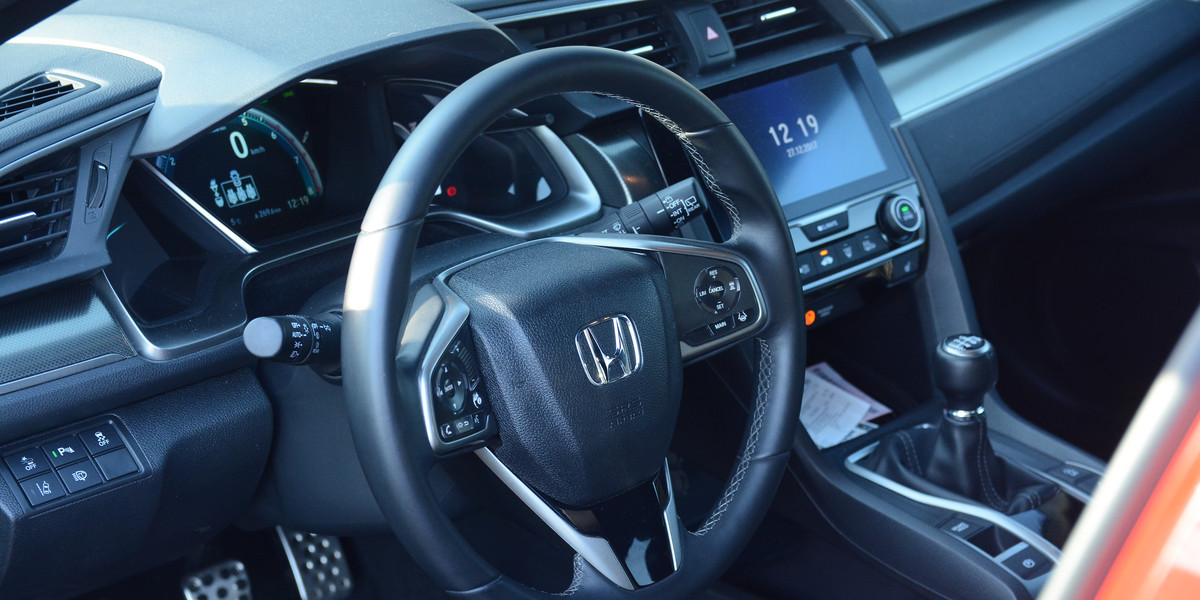 Nowa Honda Civic wyposażona jest w trzycylindrowy silnik