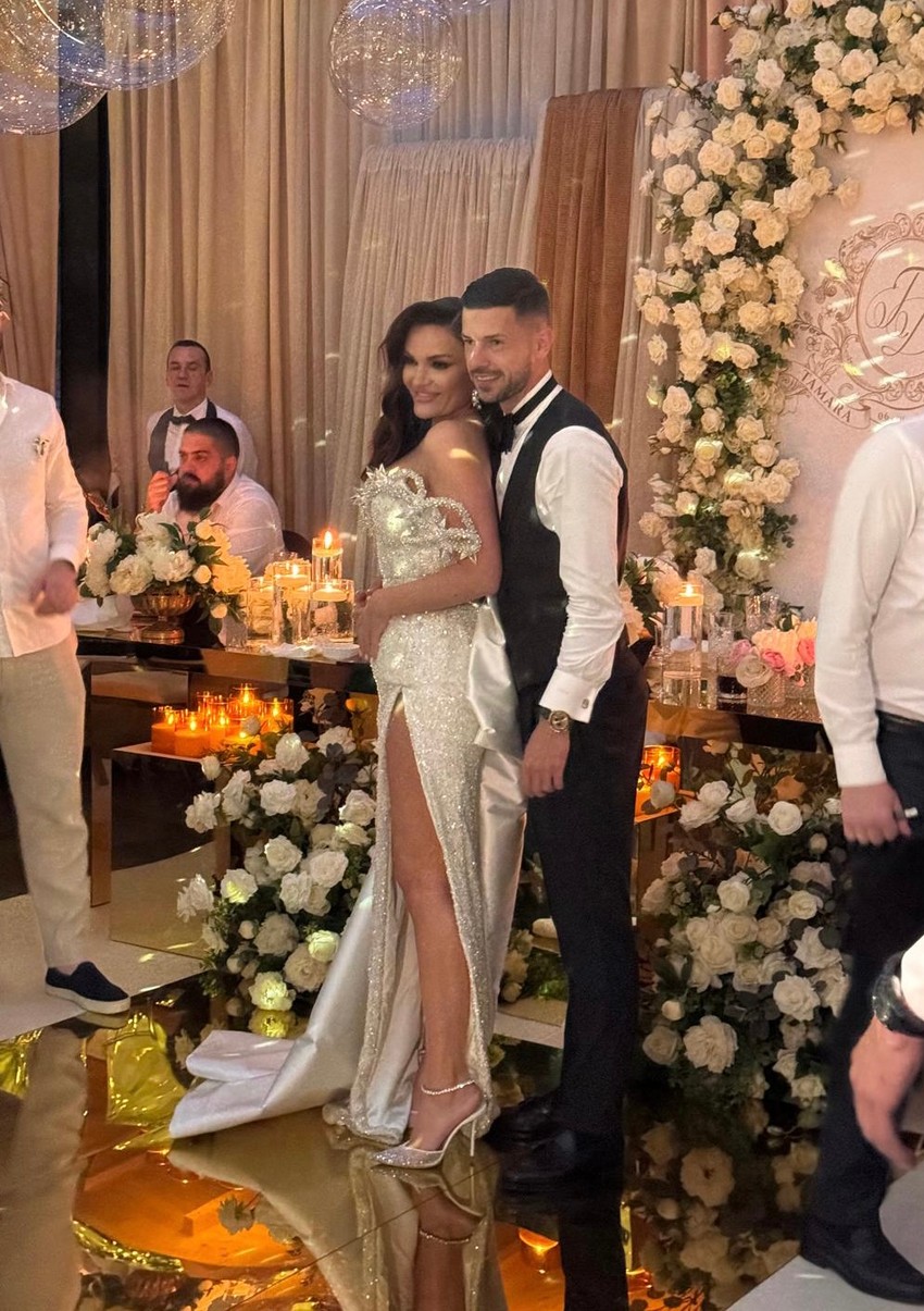 Tamara Milutinović, venčanje