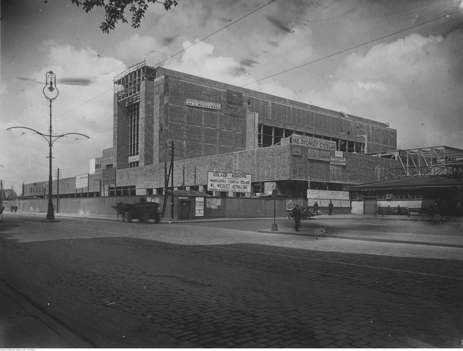 Budowa dworca Warszawa Główna