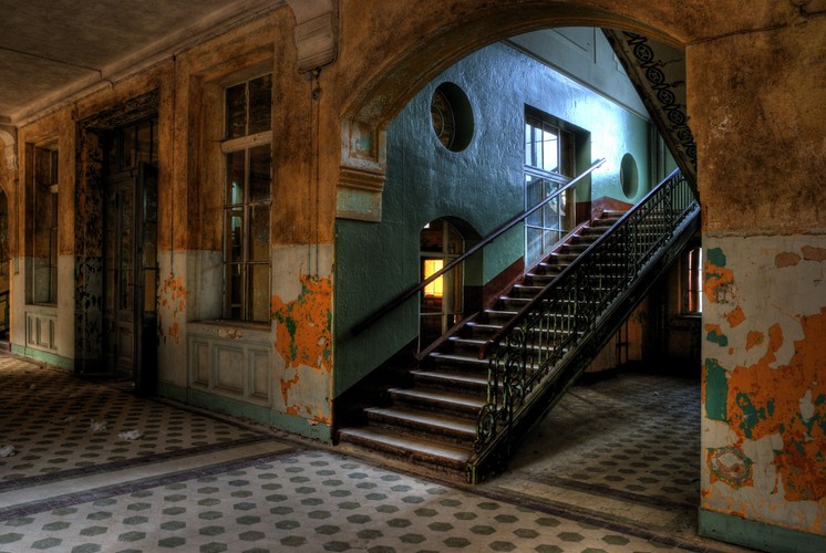 Opuszczony szpital Beelitz-Heilstätten. TUTAJ LECZYŁ SIĘ ADOLF HITLER