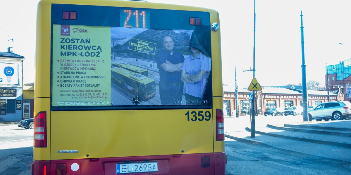 Łódź. Poszukiwani są kierowcy autobusów miejskich