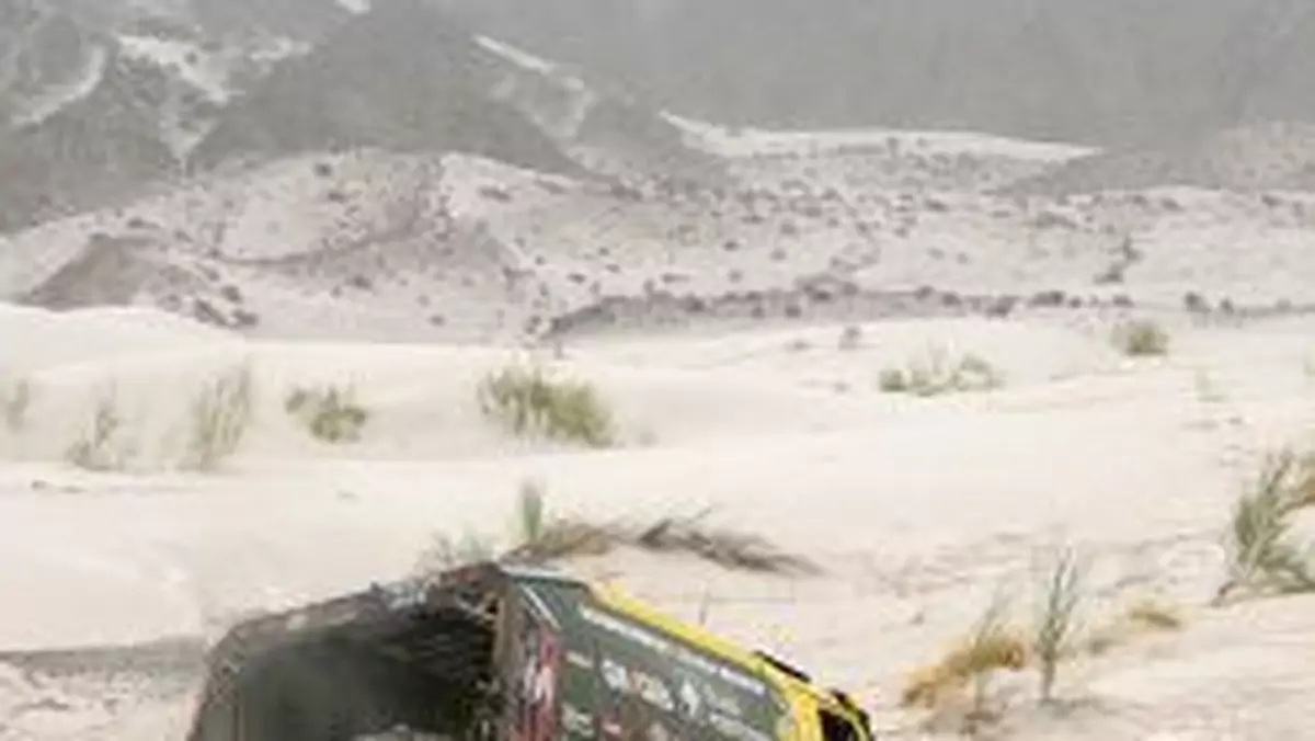 Rajd Dakar 2009: burza piaskowa i 3 przebite koła (dziennik pechowca)