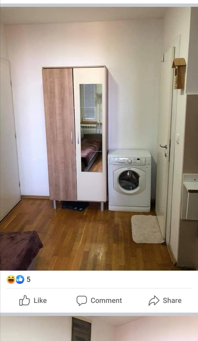 Veš mašina kao najzapaženiji detalj