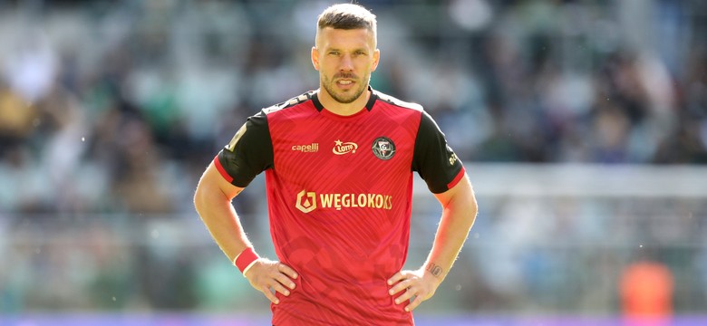 Górnik osłabiony w meczu z Rakowem. Podolski nie zagra z mistrzem