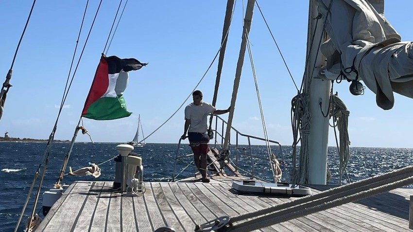 Ognjen Marković na palubi broda Adara | Foto: Sadakat Kan
