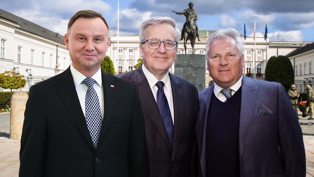 Prezydenci RP. Aleksander Kwaśniewski, Bronisław Komorowski, Andrzej Duda 