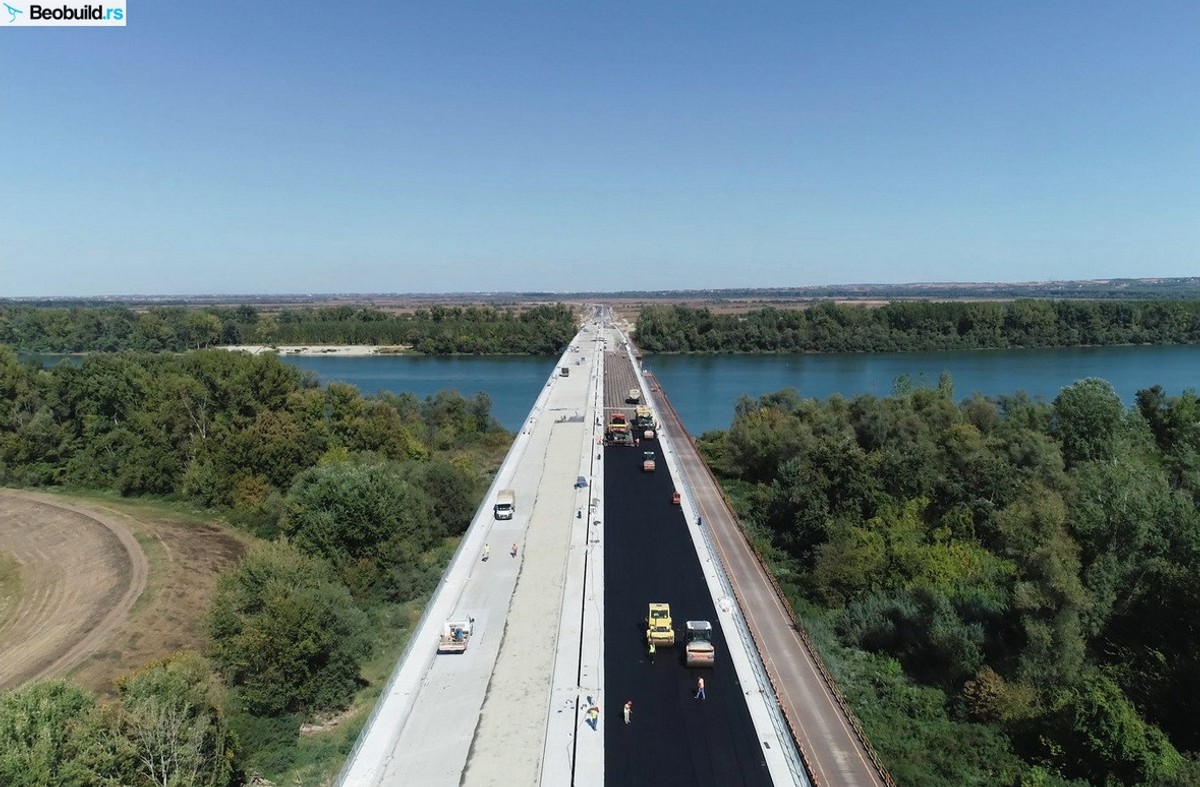 (Video): Kako se gradio most Surčin-Obrenovac na deonici autoputa "Miloš Veliki" koja se otvara sutra