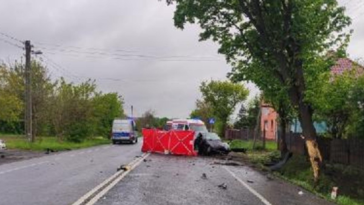 Tragiczny wypadek w Pyskowicach. Droga jest zablokowana