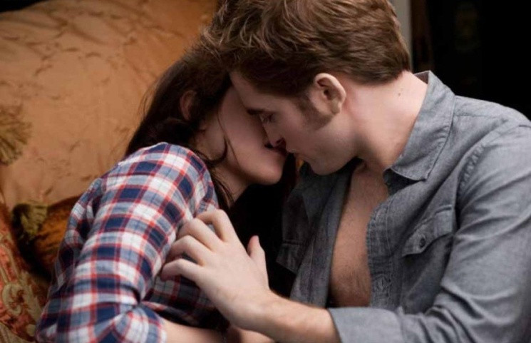 Kristen Stewart i Robert Pattinson w "Zaćmieniu"