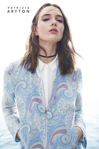 Alicja Tubilewicz w kampanii Patrizia Aryton wiosna/lato 2017