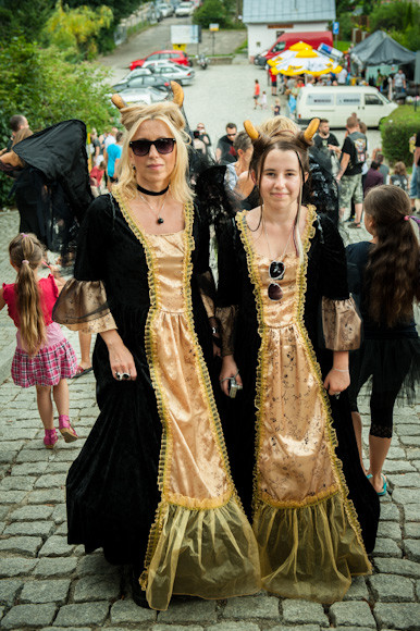 Castle Party 2012 - publiczność (fot. Monika Stolarska / Onet)