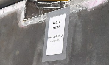 Widoczna na kadłubie przyszłego BWP Borsuk biała kartka sugeruje, że produkcja Borsuków w Hucie Stalowa Wola już ruszyła.
