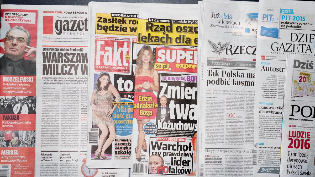 Gazety Gazeta wyborcza prasa media