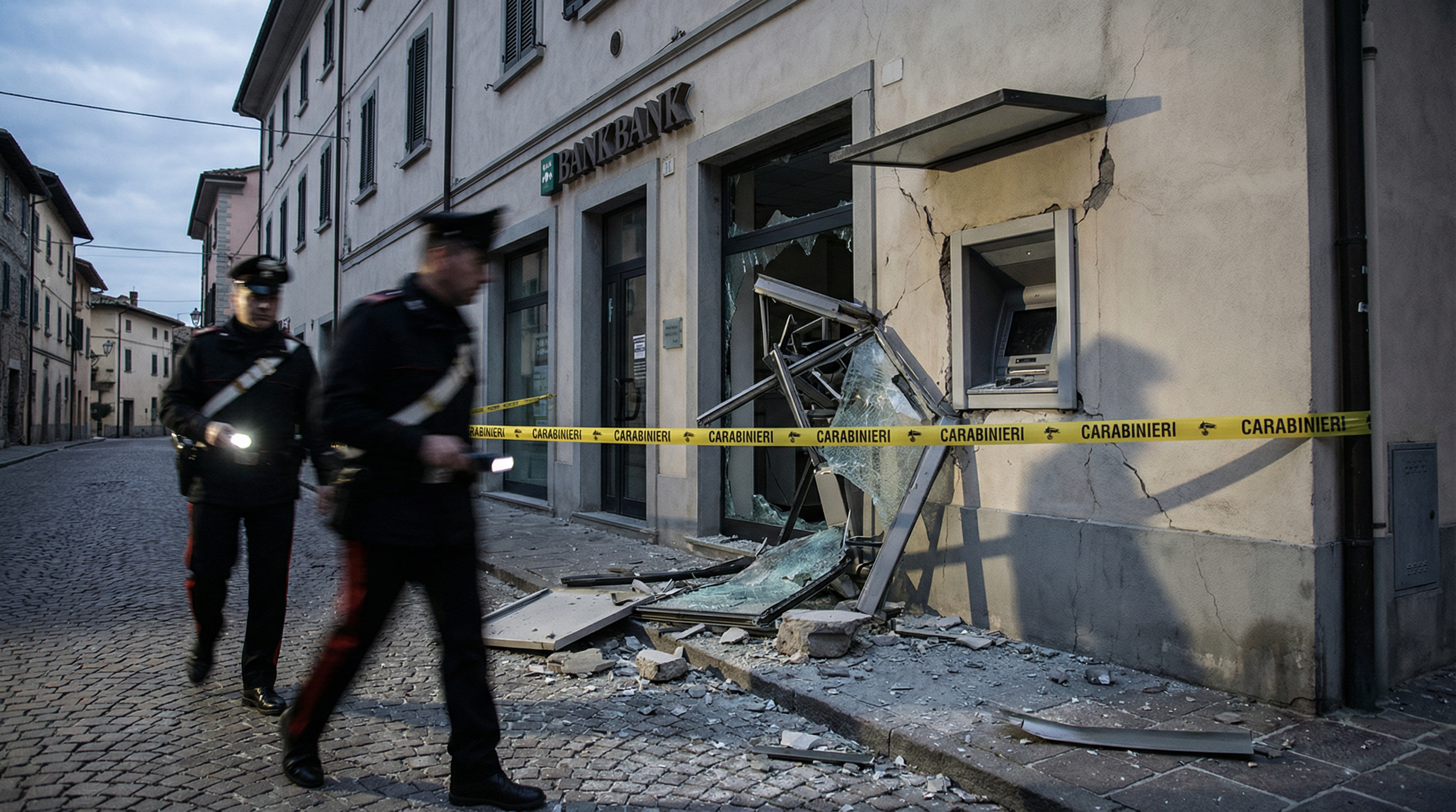 17 rapine a bancomat con esplosivo - arrestata la banda della marmotta